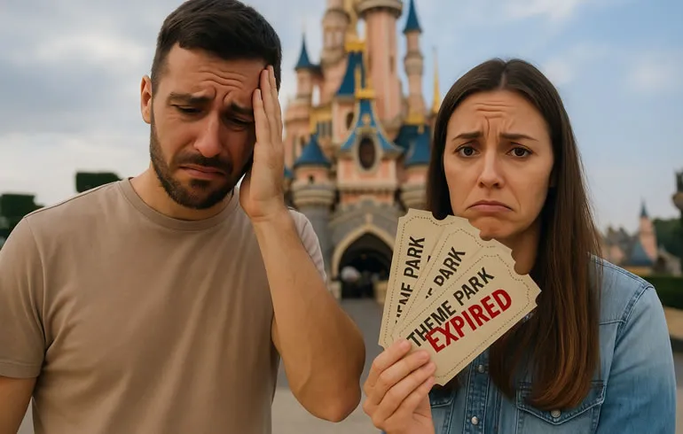 ディズニーチケット有効期限1年