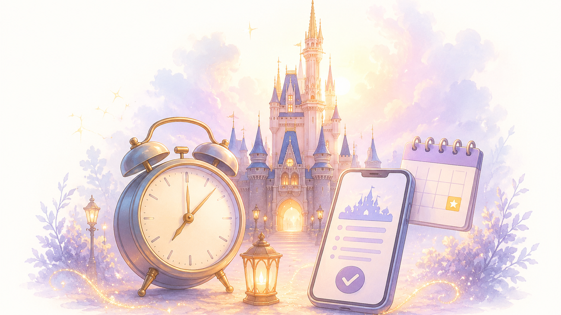 ディズニー開園時間は早まる?今日・明日の確認方法とランドの実態 の内容に合う挿絵(追加1枚目)