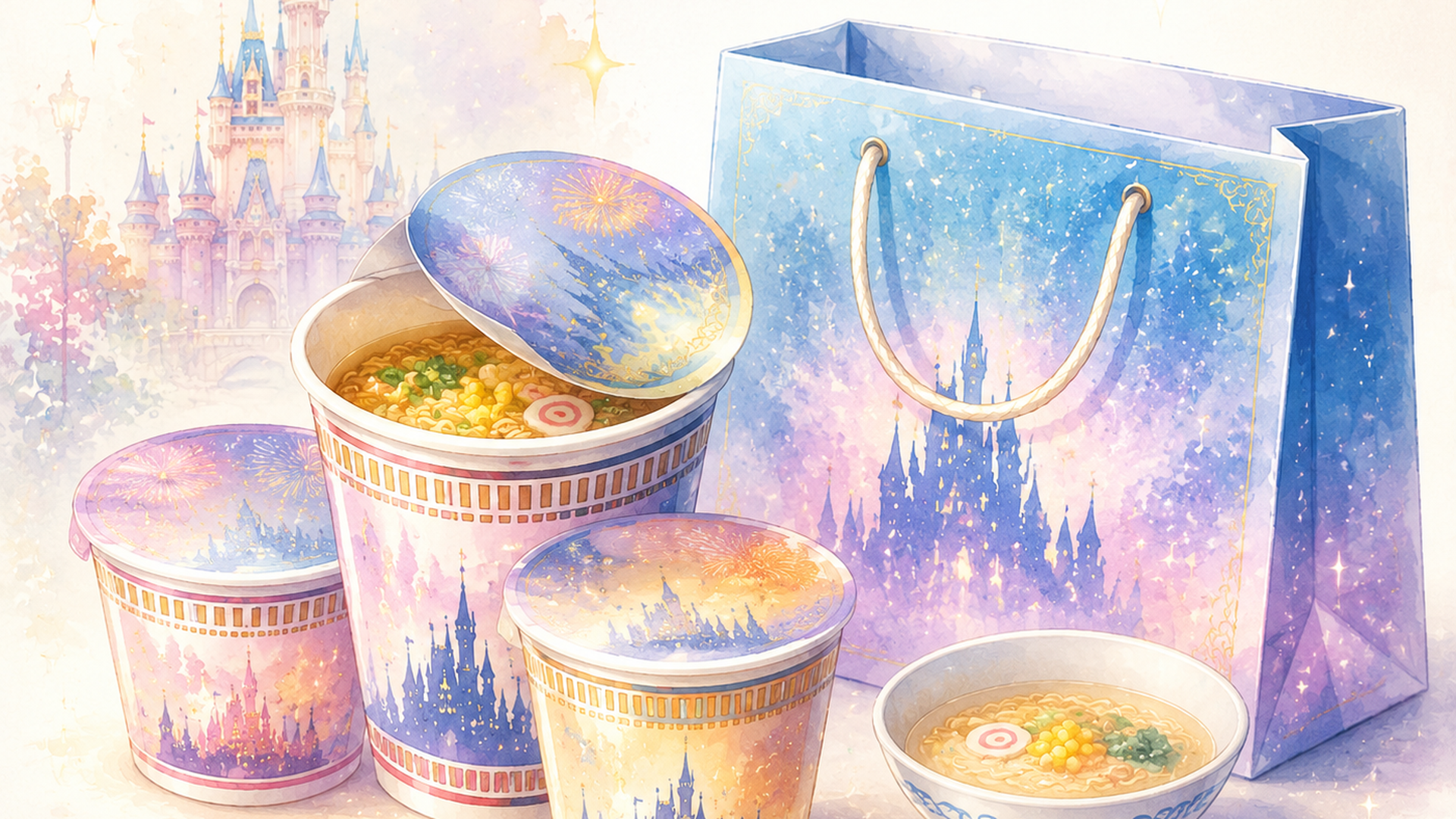 ディズニーお土産はラーメンが人気！カップラーメンの購入場所まとめ の内容に合う挿絵（追加3枚目）